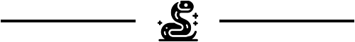 Das Bild zeigt ein stilisiertes Python-Logo als dekorativen Trenner, ideal für eine Webseite mit Python-Programmierthemen.